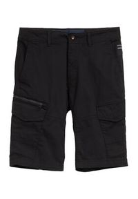 Tom Tailor Denim Szorty materiałowe 1044836 Czarny Regular Fit. Kolor: czarny. Materiał: bawełna #3