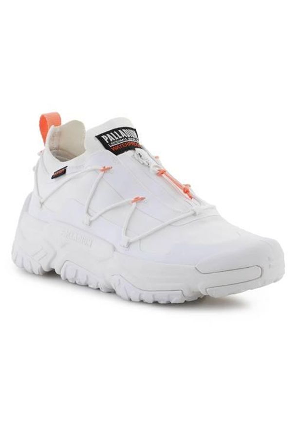 Buty do chodzenia unisex Palladium Off-grid Lo Zip Wp+. Zapięcie: zamek. Kolor: biały. Materiał: materiał, syntetyk, tkanina. Szerokość cholewki: normalna. Sport: turystyka piesza