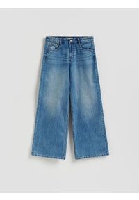 Reserved - Jeansy baggy fit - niebieski. Kolor: niebieski