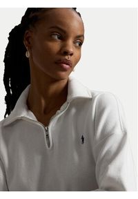 Polo Ralph Lauren Bluza 211B18685006 Biały Regular Fit. Typ kołnierza: polo. Kolor: biały. Materiał: bawełna #4