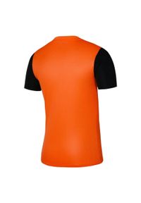 Nike - Męska Koszulka Tiempo Premier II. Kolor: pomarańczowy, wielokolorowy, żółty. Sport: turystyka piesza