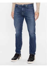 Calvin Klein Jeans Jeansy J30J323372 Granatowy Slim Fit. Kolor: niebieski