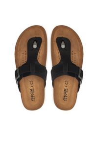 Geox Japonki U Sandal Ghita D U159VD 00032 C9999 Czarny. Kolor: czarny. Materiał: skóra, nubuk #1