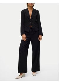 Vero Moda Spodnie materiałowe Babette 10320601 Czarny Straight Fit. Kolor: czarny. Materiał: syntetyk #6