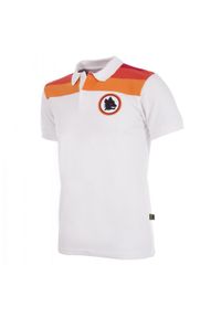 COPA FOOTBALL - Koszulka Polo dla dorosłych - AS Roma Goście - Biały. Typ kołnierza: polo. Kolor: biały. Sport: piłka nożna