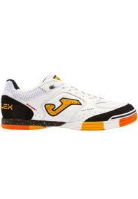 Buty piłkarskie męskie Joma Top Flex 2301 Indoor. Zapięcie: sznurówki. Kolor: biały. Materiał: materiał, skóra. Szerokość cholewki: normalna. Sport: piłka nożna #1