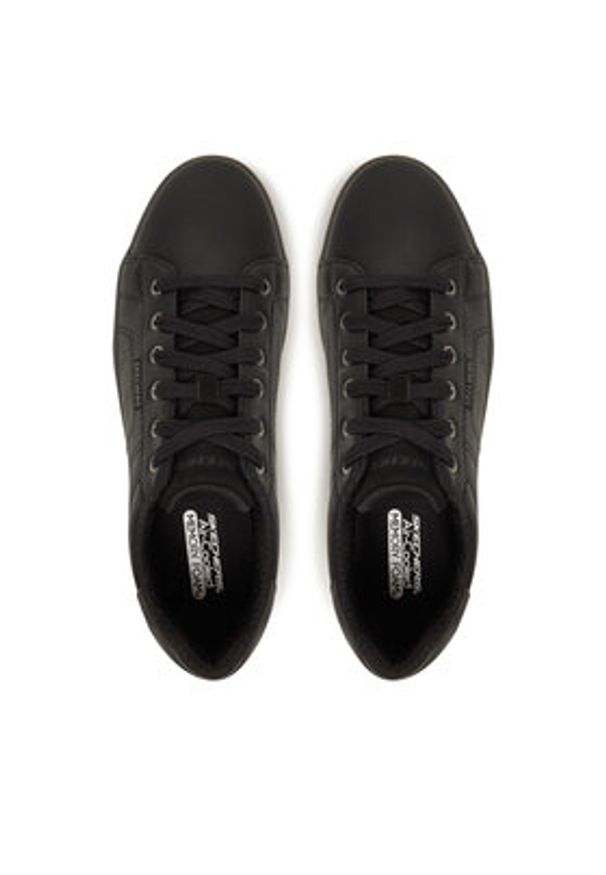 skechers - Skechers Sneakersy Cavell Hensley 210946/BLK Czarny. Kolor: czarny. Materiał: skóra