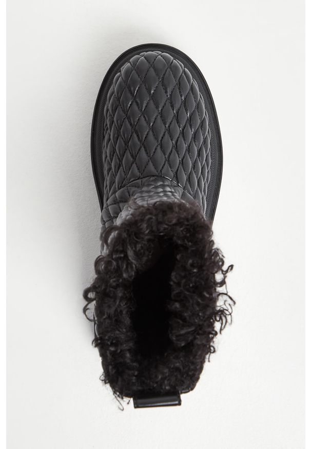 Casadei - Śniegowce damskie skórzane CASADEI. Materiał: skóra