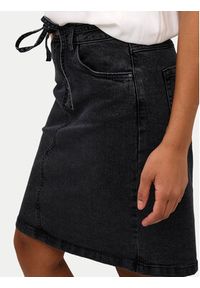 Kaffe Spódnica jeansowa Gloria 10508750 Szary Regular Fit. Kolor: szary. Materiał: bawełna #4