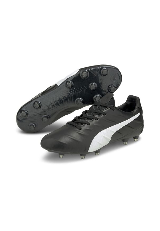 Buty Puma KING Platinum 21 FG/AG. Kolor: wielokolorowy, biały, czarny. Sport: piłka nożna