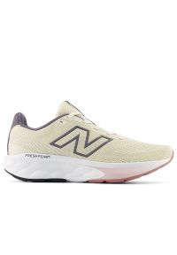 Buty damskie New Balance W5207J8 - beżowe. Kolor: beżowy. Materiał: syntetyk, materiał, guma. Szerokość cholewki: normalna #1