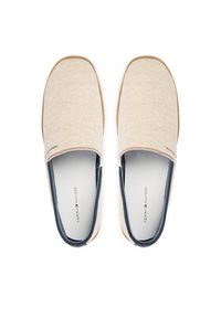 TOMMY HILFIGER - Tommy Hilfiger Espadryle Hilfiger Chambray Espadrille FM0FM05793 Écru. Materiał: materiał #6