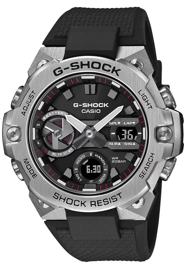 G-Shock - Zegarek G-SHOCK G-STEEL GST-B400-1AER. Rodzaj zegarka: analogowe