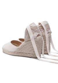 Castañer Espadryle Carina/8/001 020962-203 Beżowy. Kolor: beżowy. Materiał: materiał #3