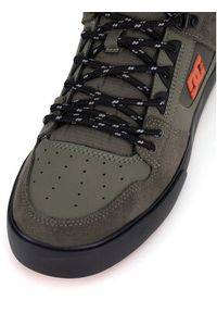 DC Shoes Sneakersy PURE HIGH-TOP WC WNT ADYS400047-DOO Zielony. Kolor: zielony. Materiał: zamsz, skóra #3
