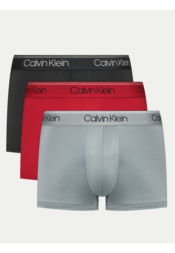 Calvin Klein Underwear Komplet 3 par bokserek 000NB2569A Kolorowy. Materiał: syntetyk. Wzór: kolorowy