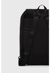 Lefrik Plecak kolor czarny duży gładki. Kolor: czarny. Materiał: materiał. Wzór: gładki #5