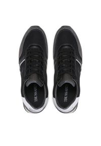 Trussardi Jeans - Trussardi Sneakersy 77A00473 Czarny. Kolor: czarny. Materiał: zamsz, skóra #2