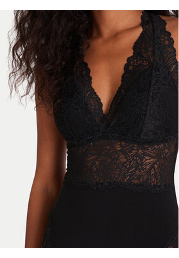 Hunkemöller Body Posie 302452 Czarny. Kolor: czarny. Materiał: syntetyk