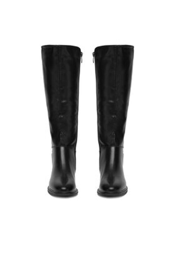 DeeZee Kozaki HX22099-5 Czarny. Kolor: czarny. Materiał: materiał