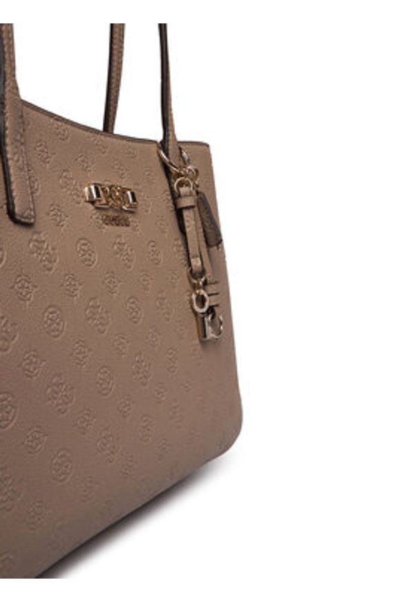 Guess Torebka Anise HWPD99 16230 Beżowy. Kolor: beżowy. Materiał: skórzane