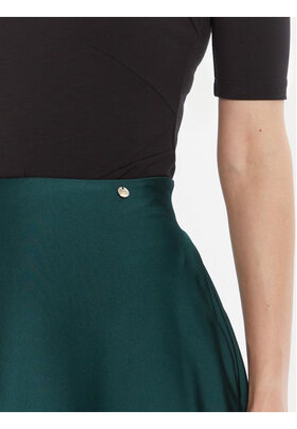 Rinascimento Spódnica trapezowa CFC0125080003 Zielony Regular Fit. Kolor: zielony. Materiał: syntetyk