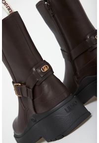 Liu Jo - Botki damskie skórzane LIU JO. Materiał: skóra #4