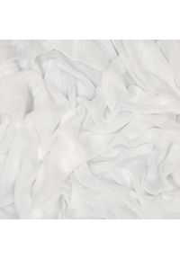Ochnik - Biały duży szalik damski. Kolor: biały. Materiał: poliester #2