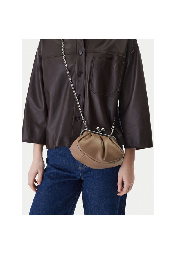 Torebka Weekend Max Mara. Kolor: brązowy