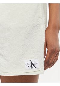 Calvin Klein Jeans Szorty materiałowe J20J223424 Écru Regular Fit. Materiał: bawełna #3