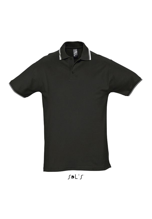 SOL'S - Polo Sol's Practice. Typ kołnierza: polo. Kolor: czarny