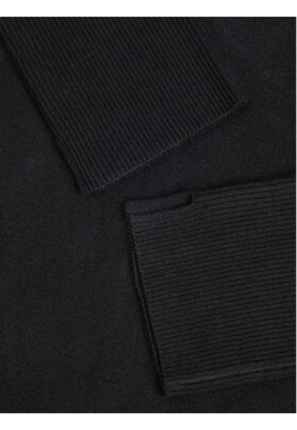 JJXX Sweter 12224416 Czarny Slim Fit. Kolor: czarny. Materiał: wiskoza