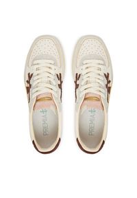 Premiata Sneakersy Bsktclad Bskt Clayd Var 8284 Écru. Kolor: kremowy. Materiał: skóra #4