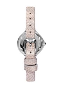 Emporio Armani Zegarek ARS8012 damski kolor różowy. Kolor: różowy. Materiał: materiał, skóra