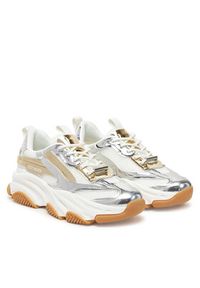 Steve Madden Sneakersy Possession-E SM19000033 Srebrny. Kolor: srebrny. Materiał: materiał