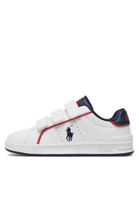 Polo Ralph Lauren Sneakersy RL00592111 C Biały. Kolor: biały. Materiał: skóra #5