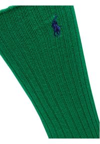 Polo Ralph Lauren Skarpety wysokie unisex 449915908039 Zielony. Kolor: zielony. Materiał: bawełna, materiał #3