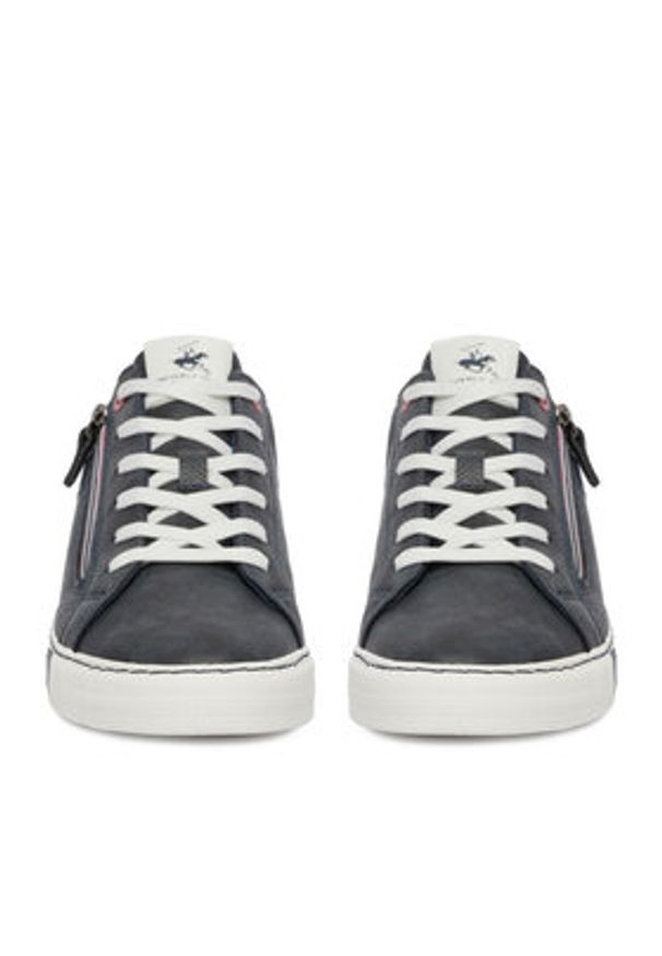 Beverly Hills Polo Club Sneakersy CEO-CUNEO-01 V5 Granatowy. Kolor: niebieski. Materiał: skóra