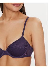 Calvin Klein Underwear Biustonosz z fiszbiną 000QF6875E Fioletowy. Kolor: fioletowy. Materiał: syntetyk #6