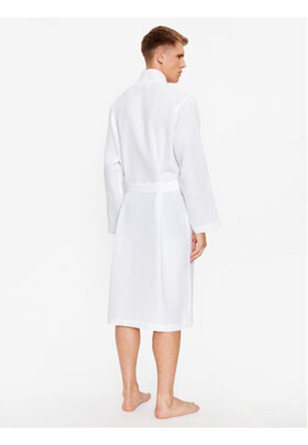Polo Ralph Lauren Szlafrok 714910651002 Biały. Typ kołnierza: polo. Kolor: biały. Materiał: bawełna