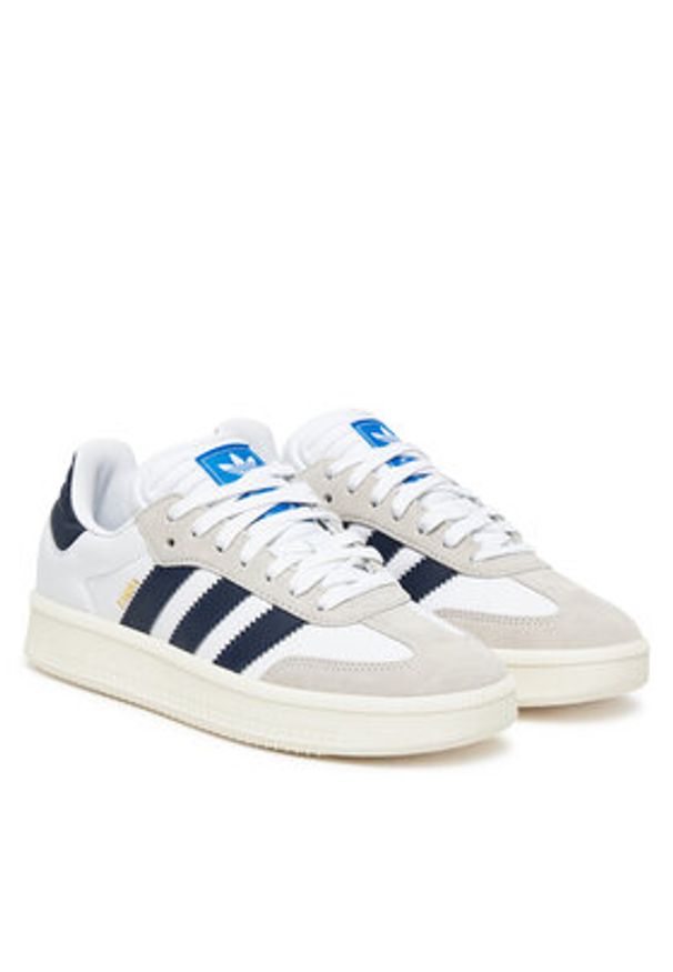 Adidas - adidas Sneakersy Samba Xlg JR0933 Biały. Kolor: biały. Materiał: skóra