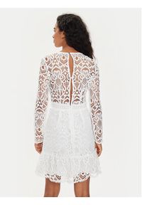 Morgan Sukienka koktajlowa 241-RILLE Biały Regular Fit. Kolor: biały. Materiał: syntetyk. Styl: wizytowy #2