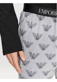 Emporio Armani Underwear Piżama 111791 3F567 12511 Czarny Regular Fit. Kolor: czarny. Materiał: bawełna