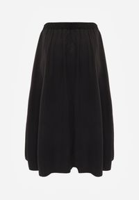 Born2be - Czarna Rozkloszowana Spódnica z Wysokim Stanem Ismotis. Okazja: na co dzień. Stan: podwyższony. Kolekcja: plus size. Kolor: czarny. Styl: casual #7
