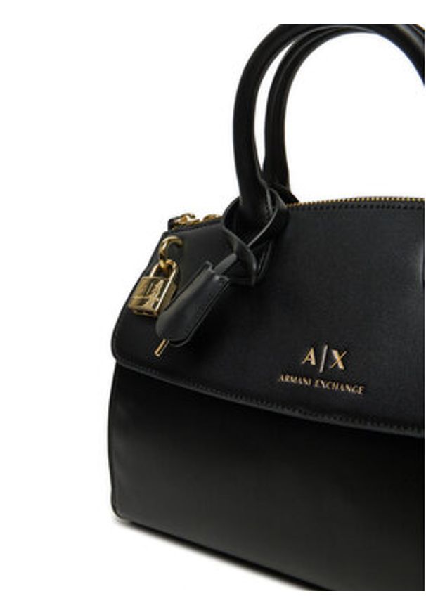 Armani Exchange Torebka XW000307 AF12040 UC001 Czarny. Kolor: czarny. Materiał: skórzane