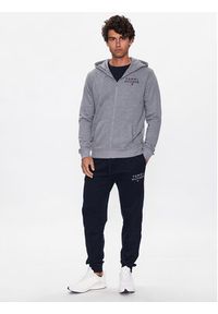 TOMMY HILFIGER - Tommy Hilfiger Bluza UM0UM02879 Szary Regular Fit. Kolor: szary. Materiał: bawełna, syntetyk #4