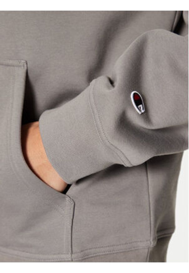 Champion Bluza 220276 Szary Standard Fit. Kolor: szary. Materiał: bawełna, syntetyk