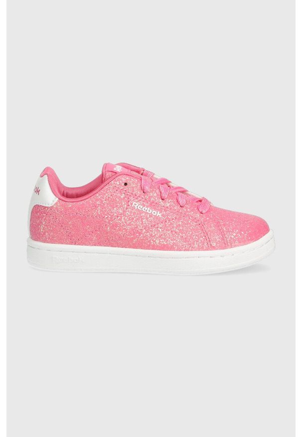 Reebok Classic sneakersy dziecięce RBK ROYAL COMPLETE kolor różowy. Nosek buta: okrągły. Kolor: różowy. Materiał: guma. Model: Reebok Classic, Reebok Royal