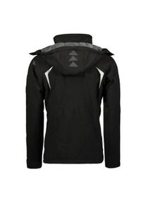 Kurtka treningowa męska Geographical Norway Techno. Typ kołnierza: kaptur. Kolor: czarny. Materiał: syntetyk. Długość: długie. Sport: turystyka piesza