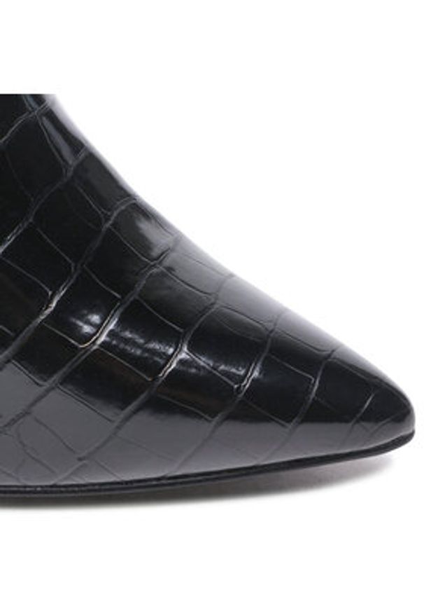 DeeZee Kozaki HXXS220146 Czarny. Kolor: czarny. Materiał: skóra